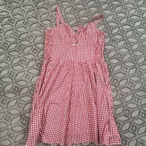 Red Gingham Dress